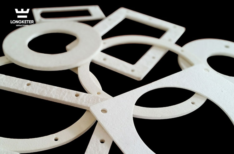 Long Keter ceramic fiber paper easy to cut.